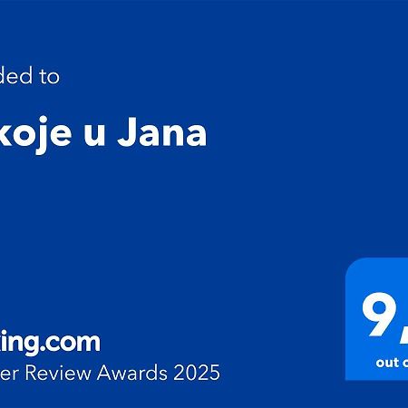 Pokoje U Jana Kazimierz Dolny Exterior foto
